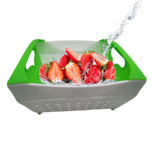 מסננת מתקפלת מפלסטיק מסננת מתקפלת מפלסטיק